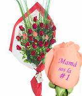 Ramo de Rosas Premium para Mamá 